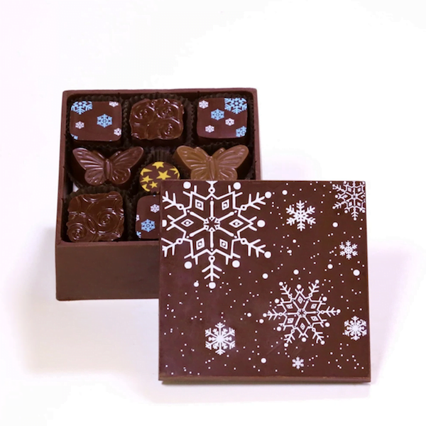 GG 2021 Charles Chocolates Winter Collection Edible Chocolate Box